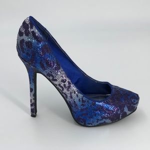 Naughty Monkey 5” Sequin Pumps